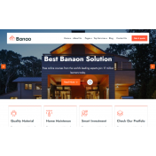 Banao - Real Estate WordPress Theme