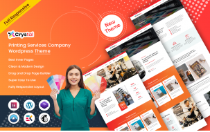 Crystal - Printing Services WordPress Theme