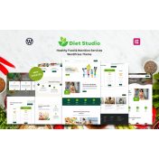 Diet Studio - Healthy Food & Nutrition Services WordPress Theme