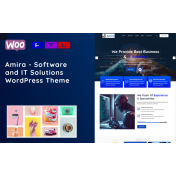 Amira - Software and IT Solutions WordPress Theme