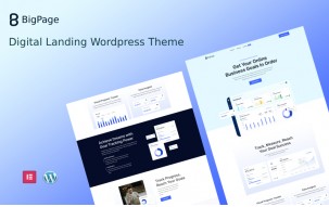 Bigpage - Digital Product Landing Wordpress Theme