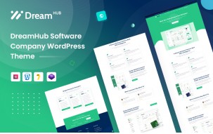 DreamHub Software Company WordPress Theme