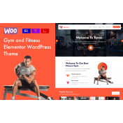 Tarmo - Gym Fitness WordPress Theme