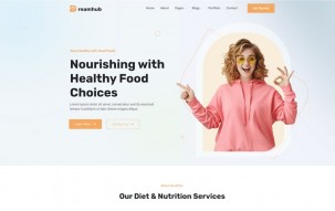 DreamHub Nutrition Delivery Food and Healthy WordPress Theme