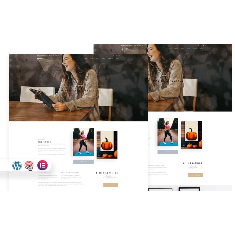 Appolan &ndash; Multipurpose One Page WordPress Theme