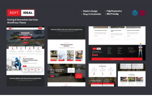 Soft Ideal Paving Sevices WordPress Theme