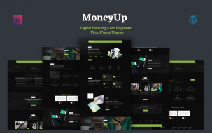 MonyUp - Digital Banking & Card Payment Services WordPress Theme