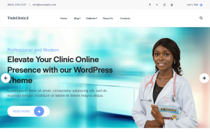 TishClinic2 &ndash; Medical Clinic WordPress Theme