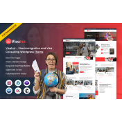 Visahut - Visa immigration and Visa Consulting WordPress Theme