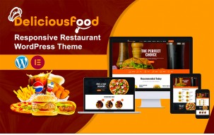 Deliciousfood Responsive Restaurant WordPress Theme