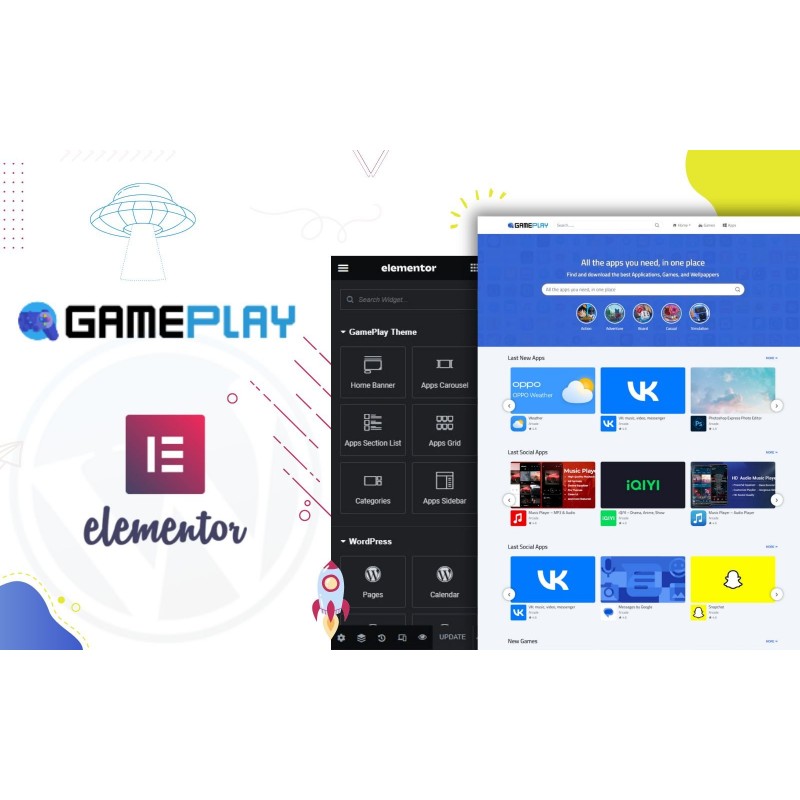 GamePlay &ndash; Games & App Store WordPress Theme