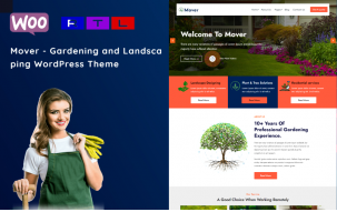 Mover - Gardening and Landscaping WordPress Theme