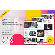 Softcom - IT Solutions and software Company Wordpress Theme