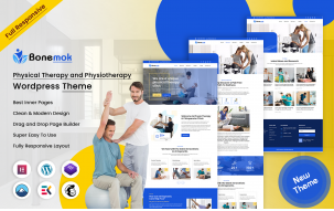 Bonemok - Physical Therapy and Physiotherapy WordPress Theme
