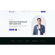 DreamHub Life Coach & Speaker Elementor WordPress Theme
