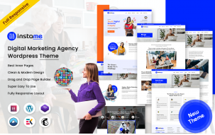Instame - Digital Marketing Agency WordPress Theme