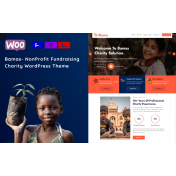 Bamas - NonProfit Fundraising Charity WordPress Theme