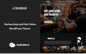 Barbar - Barber Shop WordPress Theme