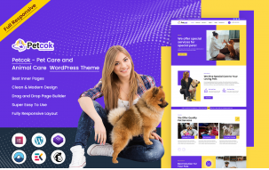 Petcok - Pet Care & Animal Care WordPress Theme