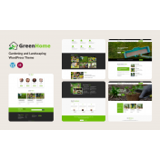 GreenHome - Gardening and Landscaping WordPress Theme