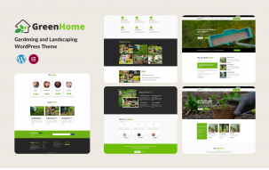 GreenHome - Gardening and Landscaping WordPress Theme