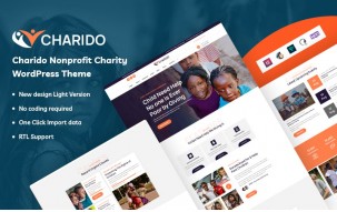 Charido - Nonprofit Charity WordPress Theme