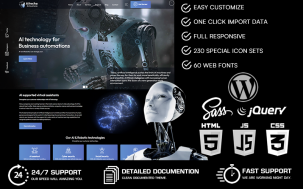 Aitecha - AI Business WordPress Theme
