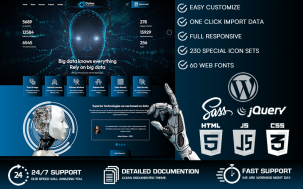 Datac - Machine Learning & Data Science WordPress Theme