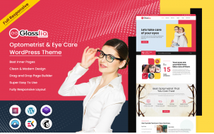 Glasslia - Optometrist & Eye Care WordPress Theme
