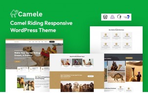 Camele - Camel Riding Responsive WordPress Theme