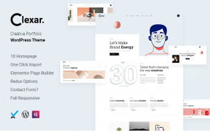 CLexar &ndash; Creative Portfolio WordPress Theme