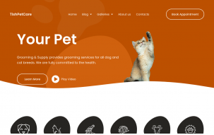 TishPetCare - Pet Care WordPress Theme