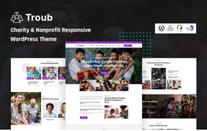 Troub - Charity & Nonprofit WordPress Theme