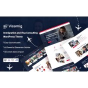 Visamig - Immigration and Visa Consulting WordPress Theme