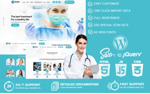 Medice - Medical & Doctor WordPress Theme