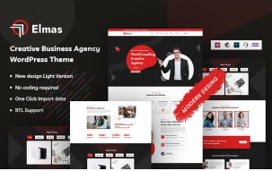 Elmas - Creative Business Agency WordPress Theme