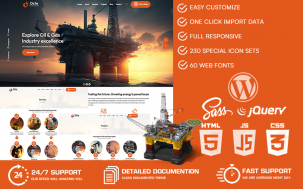 Octa - Oil & Gas Industry WordPress Theme