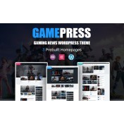 GamePress - Gaming News WordPress Theme
