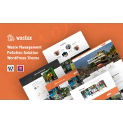 Wastax - Waste Management Pollution Solution WordPress Theme