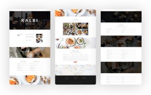 Kalbi &ndash; Restaurant Cafe Bar WordPress Theme