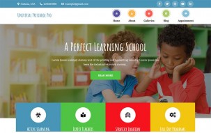 Universal Preschool Pro - Clean and Modern Kids Theme