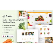 Frutics - Natural Healthy fruits WordPress Theme
