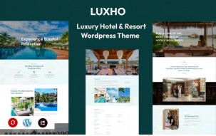 Luxho - Luxury Resort & Hotel Wordpress Theme