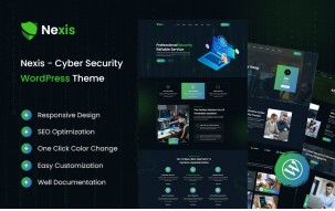 Nexis - Cyber Security WordPress Theme