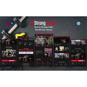 Strong Mind - Gym & Fitness Club WordPress Theme
