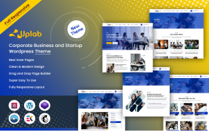 Uplab - Corporate Business and Startup WordPress Theme