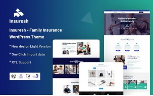 Insuresh - Family Insurance WordPress Theme