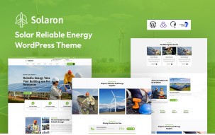 Solaron - Solar Reliable Energy WordPress Theme