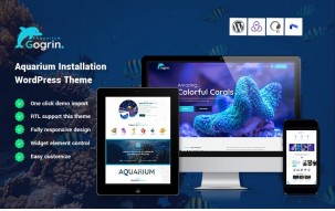 Gogrin - Aquarium Installation and Maintenance Services WordPress Theme
