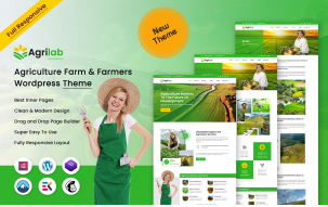 Agrilab - Agriculture Farm & Farmers WordPress Theme